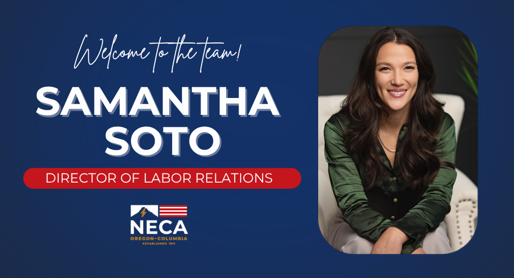 Samantha Soto Joins Oregon-Columbia Chapter as Director of Labor Relations